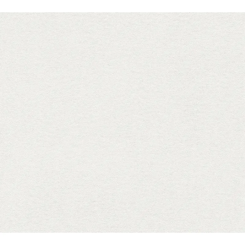 Unitapete in Leinenoptik Weißgrau - Vliestapete modern & dezent strukturiert (KG-175829)