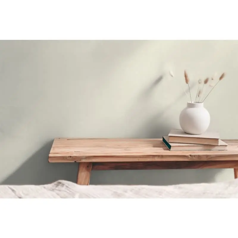 Unitapete in Leinenoptik Naturweiß - Vliestapete mit natürlicher Struktur (KG-175830)