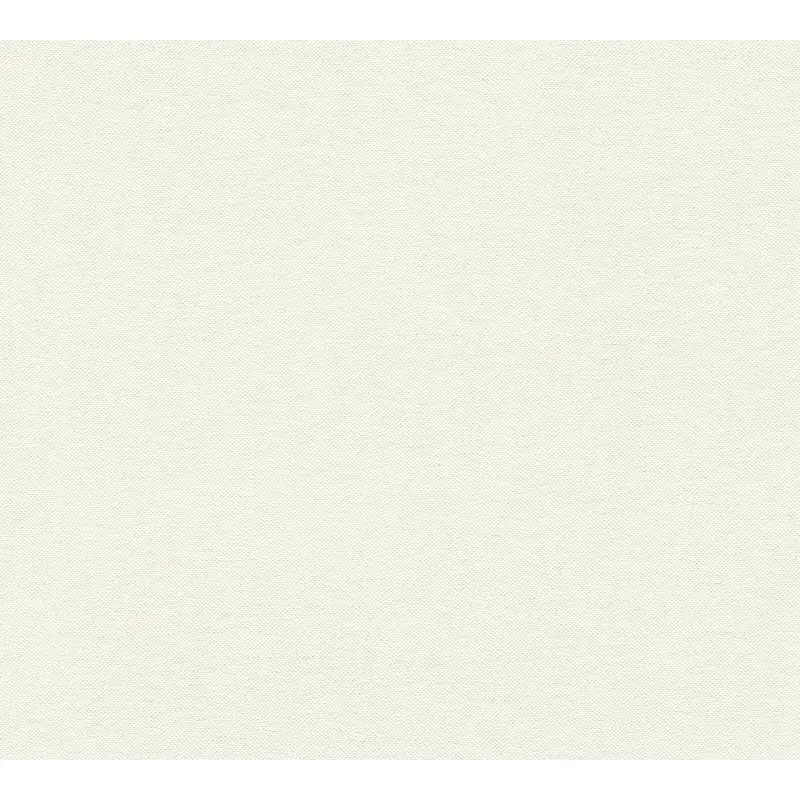 Unitapete in Leinenoptik Naturweiß - Vliestapete mit natürlicher Struktur (KG-175830)