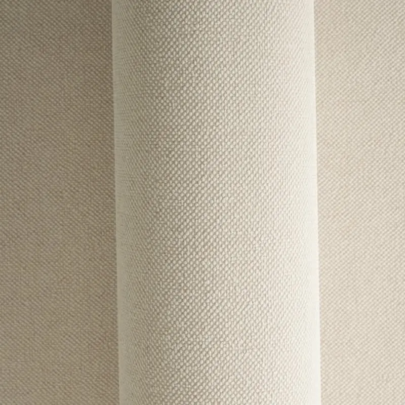 Unitapete in Leinenoptik Beige - Vliestapete in natürlicher Stoffstruktur (KG-175832)