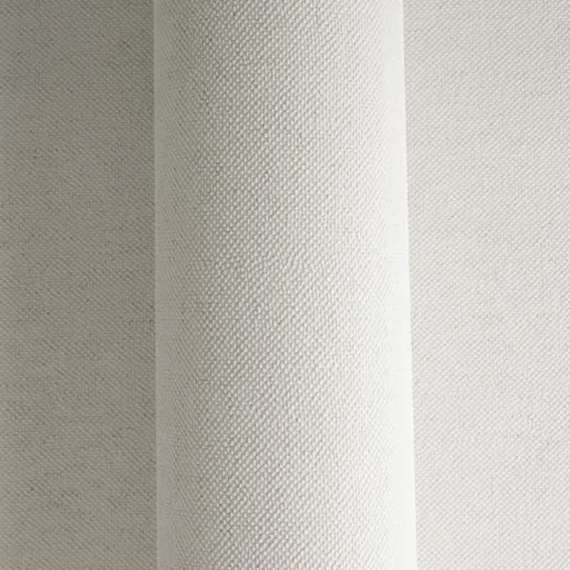 Unitapete in Leinenoptik Warm Grey - Vliestapete mit edler Struktur (KG-175834)