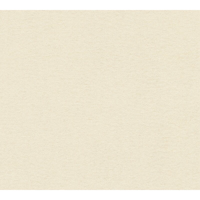 Unitapete in Leinenoptik Sandbeige - warme Vliestapete mit natürlicher Struktur (KG-175840)