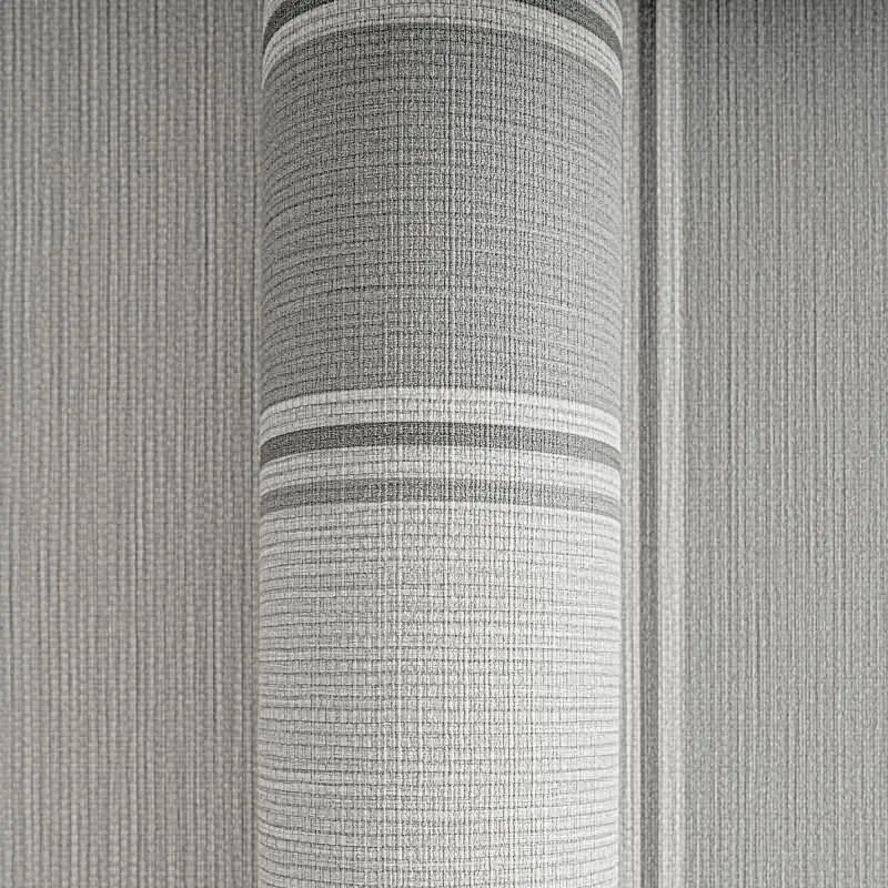 Vliestapete mit grauen Streifen auf mittelgrauem Hintergrund (KG-175905)