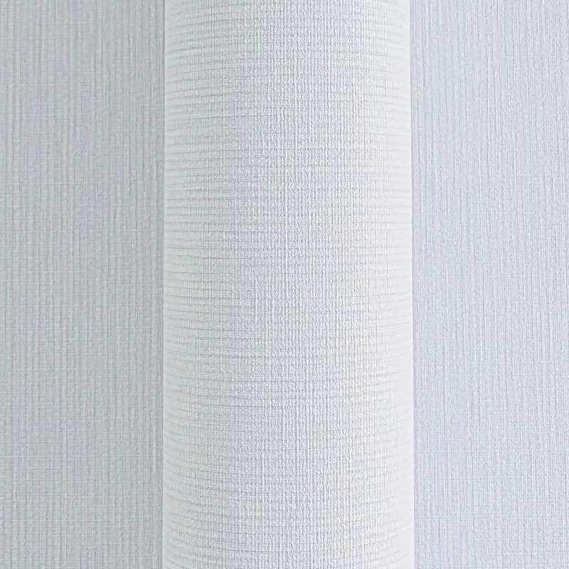 Vliestapete in Hellblau mit feiner Textiloptik (KG-175923)