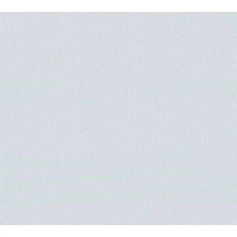 Vliestapete in Hellblau mit feiner Textiloptik (KG-175923)