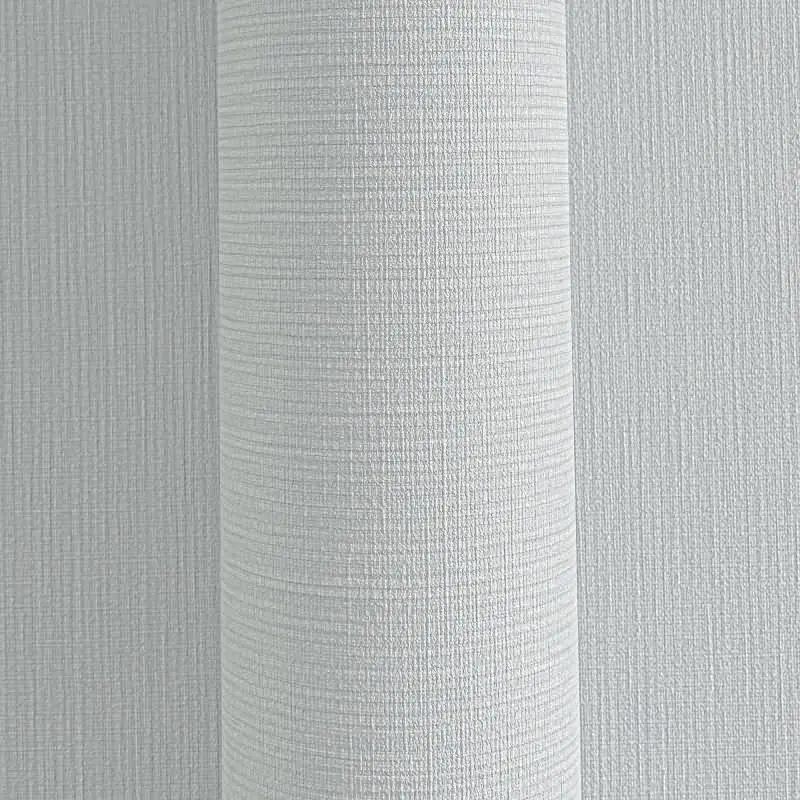 Vliestapete in Hellblau-Grau mit feiner Textiloptik (KG-175927)