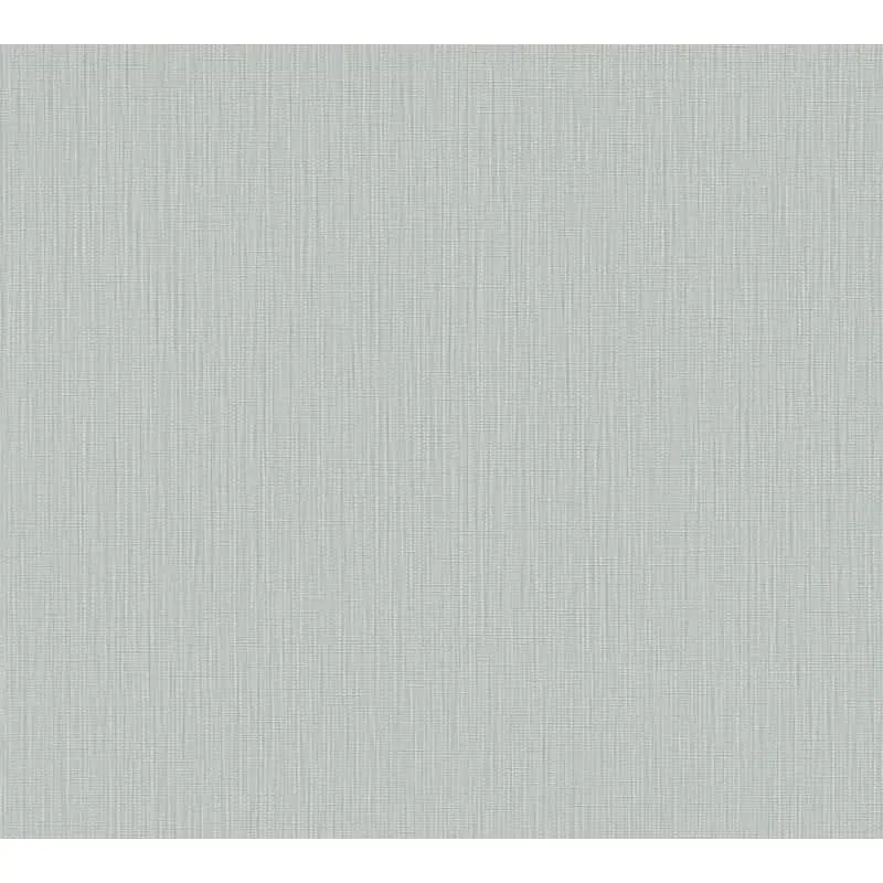 Vliestapete in Hellblau-Grau mit feiner Textiloptik (KG-175927)