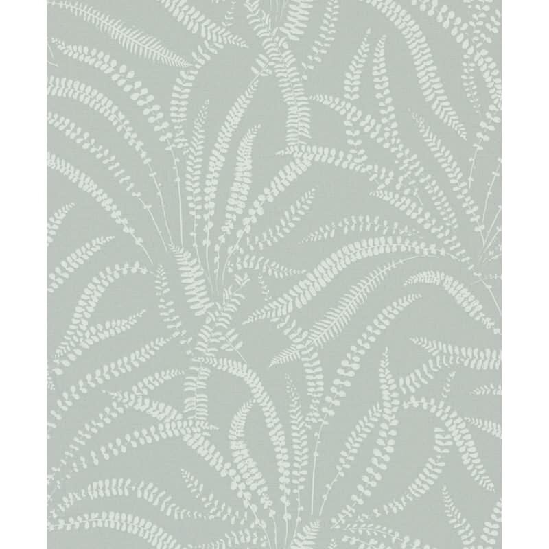 Vliestapete Blätter, Ranken Floral Natur in Grün für Wohnzimmer, Schlafzimmer, Büro (KG-175957)