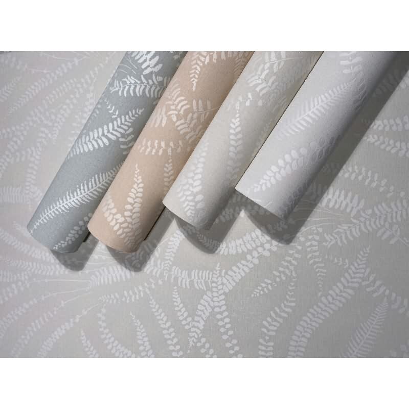 Vliestapete Blätter, Ranken Floral Natur in Grün für Wohnzimmer, Schlafzimmer, Büro (KG-175957)