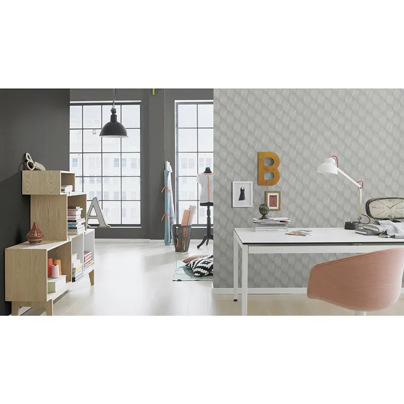 Tapete Grau, Silber Rasch Vliestapete (1039539)