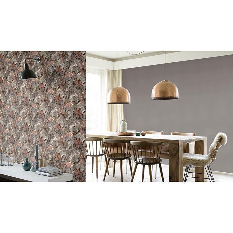 Tapete Grau, Silber, Schwarz, Anthrazit Rasch Vliestapete (1039537)