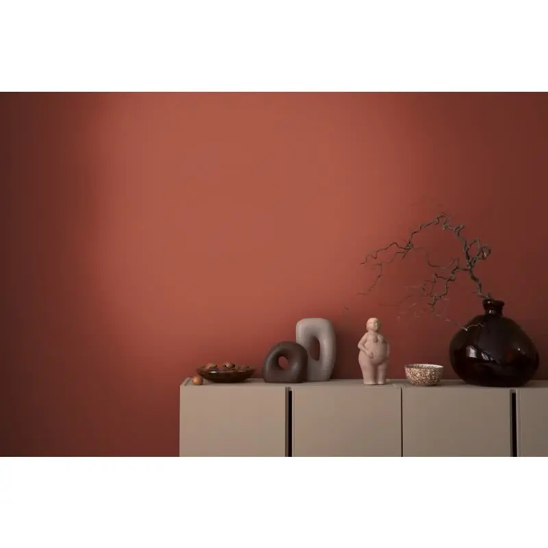 Vliestapete Rot - Einfarbig & Matt AS Creation (KG-176061)