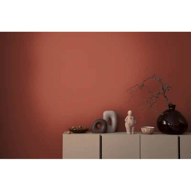 Vliestapete Rot - Einfarbig & Matt AS Creation (KG-176061)