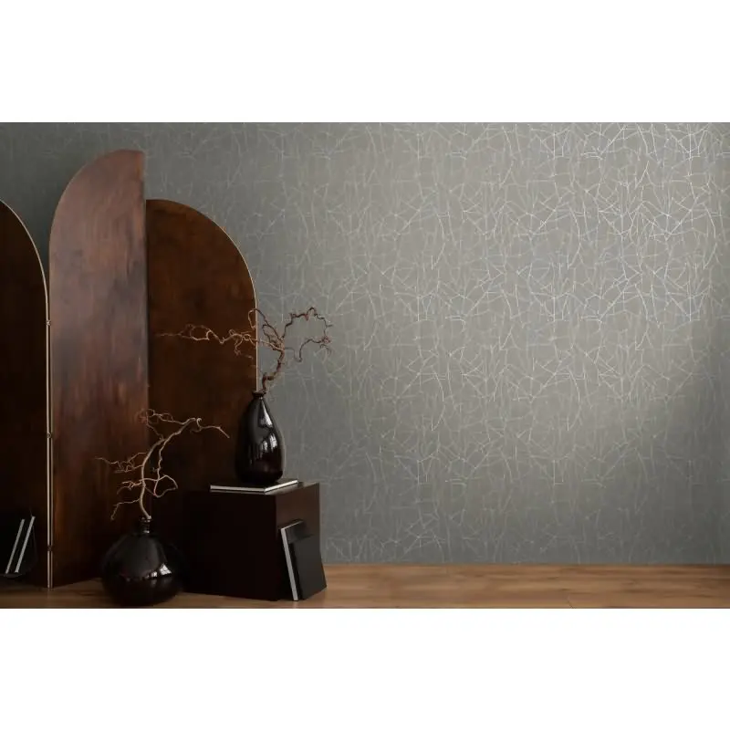 Vliestapete Grafik Grau - Modern & Strukturiert AS Creation (KG-176077)