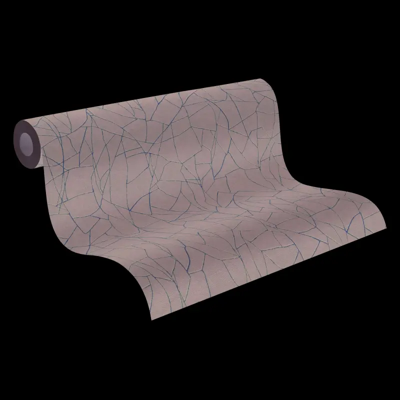 Vliestapete Grafik Schwarz Metallic - Elegant & Modern AS Creation (KG-176078)