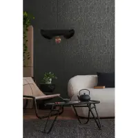 Vliestapete Grafik Schwarz Metallic - Elegant &amp;...