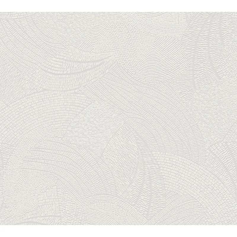 Vliestapete Struktur Grau Weiß - Elegant & Matt AS Creation (KG-176079)