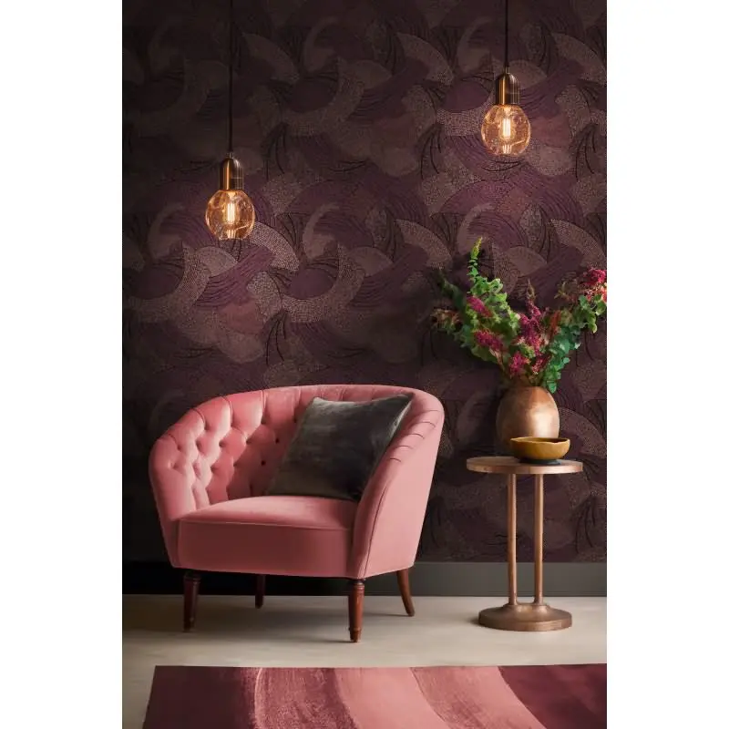 Vliestapete Struktur Rot - Modern & Ausdrucksstark AS Creation (KG-176080)