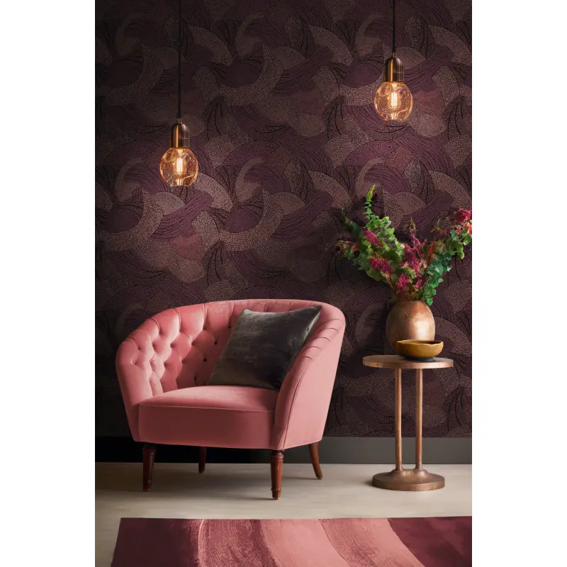 Vliestapete Struktur Rot - Modern & Ausdrucksstark AS Creation (KG-176080)