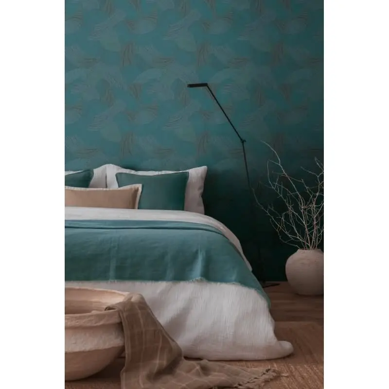 Vliestapete Struktur Blau Grün - Modern & Stilvoll AS Creation (KG-176081)