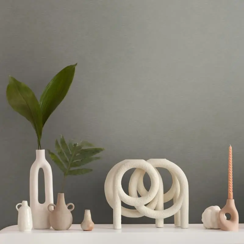 Vliestapete Uni Grau - Zeitlos & Elegant AS Creation (KG-176091)