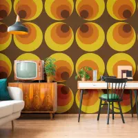 Tapete Gelb, Orange, Braun AS-Creation Vliestapete (1023120)