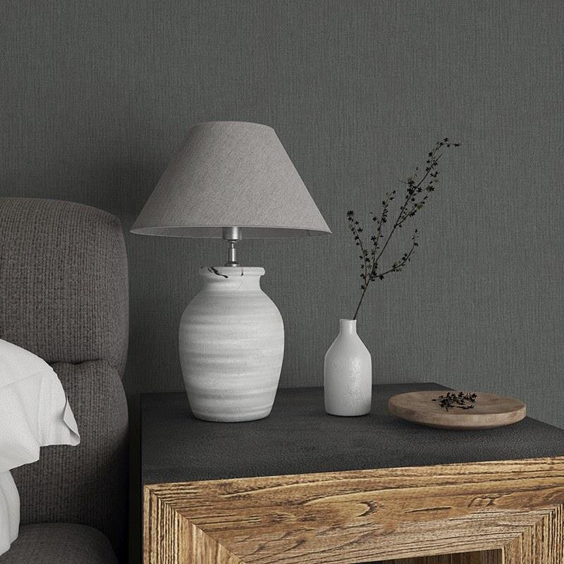 Tapete Schwarz, Anthrazit Marburg Vliestapete (1039514)