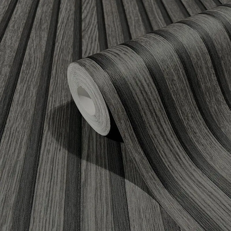 Tapete Schwarz, Anthrazit Marburg Vliestapete (1039508)