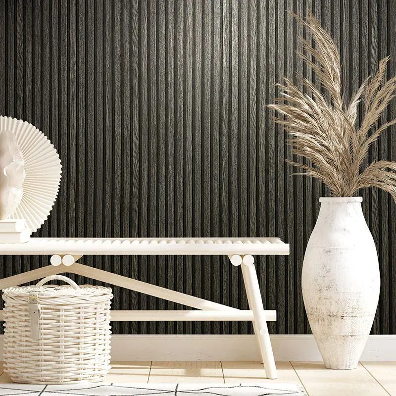 Tapete Schwarz, Anthrazit Marburg Vliestapete (1039508)