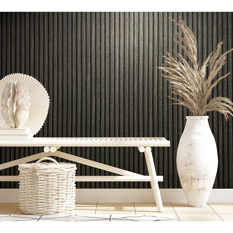 Tapete Schwarz, Anthrazit Marburg Vliestapete (1039508)