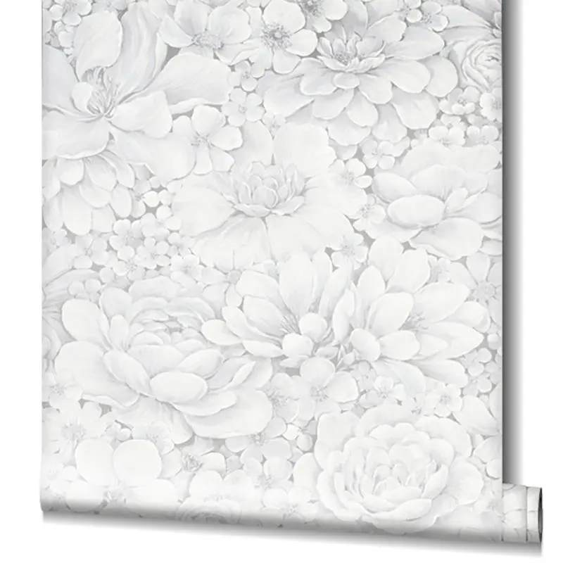 Tapete Grau, Silber, Weiß Marburg Vliestapete (1039499)