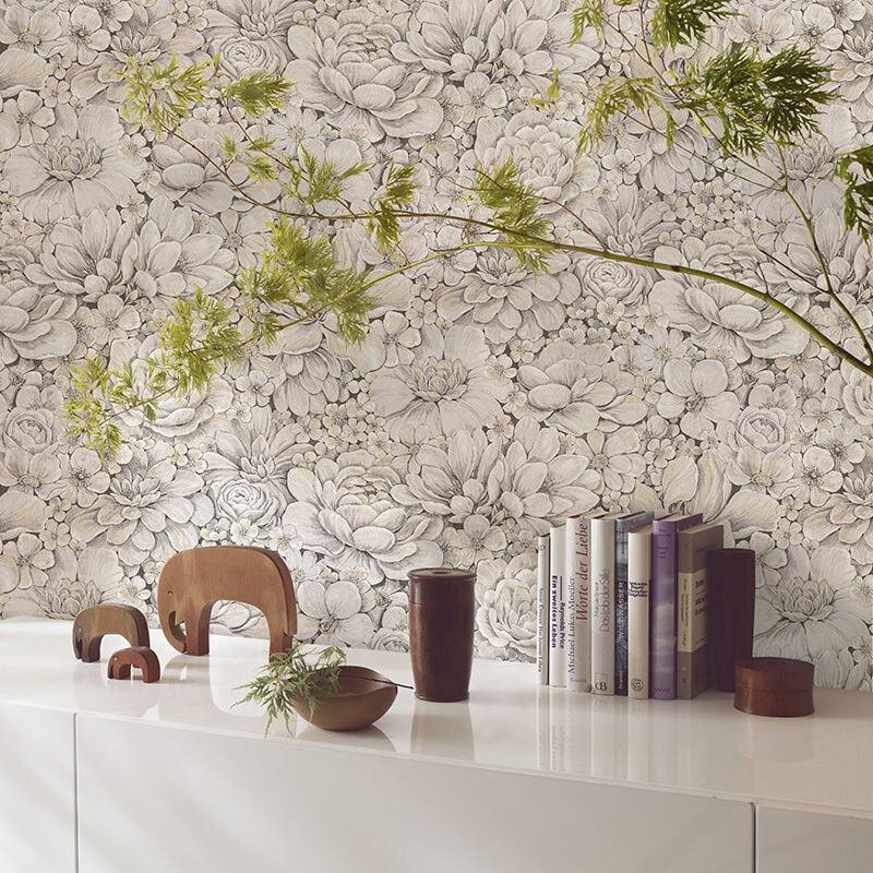 Tapete Greige Marburg Vliestapete (1039498)