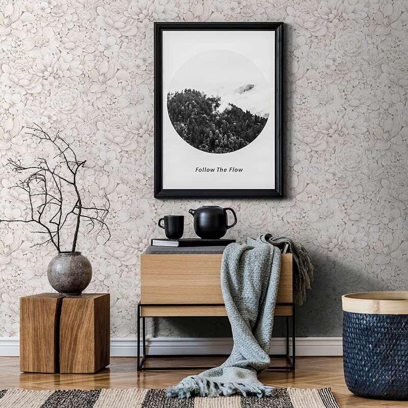 Tapete Greige Marburg Vliestapete (1039498)