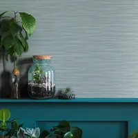 Tapete Blau, Grau, Silber Marburg Vliestapete (1039485)