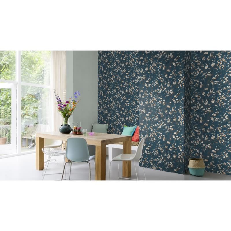 Vliestapete Grau ländliches Ambiente Rasch Country Charme (KG-176236)