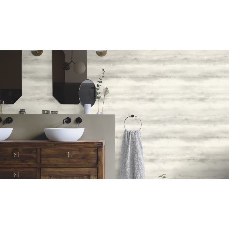 Vliestapete Grau Kunst Florentine IV Rasch Ethno Florentine IV (KG-176266)