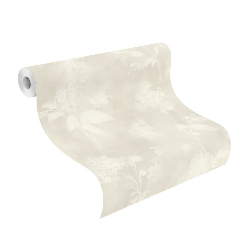 Vliestapete Grau Blumen Florentine IV Rasch Florentine IV (KG-176275)