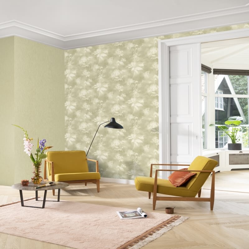 Vliestapete Grün Blumen Florentine IV Rasch Florentine IV (KG-176276)