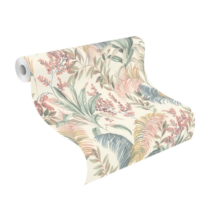 Vliestapete Bunt Blätter-Zweige Florentine IV Rasch Florentine IV (KG-176280)