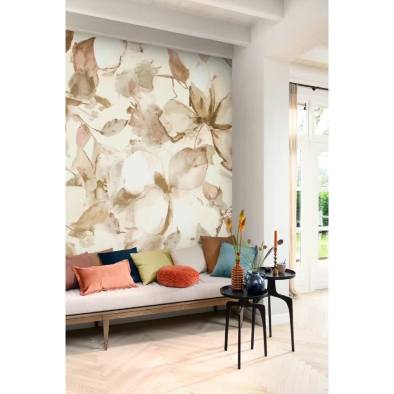 Vliestapete Beige Digitaldruck Florentine IV Rasch Blumen Florentine IV (KG-176291)