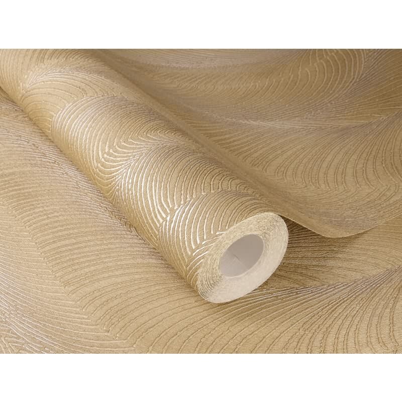 Vliestapete Gold Streifen, modernes Design Rasch Incanto (KG-176292)