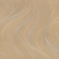 Vliestapete Gold Streifen, modernes Design Rasch Incanto...