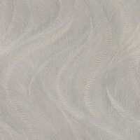 Vliestapete Grau Streifen, italienische Eleganz Rasch...