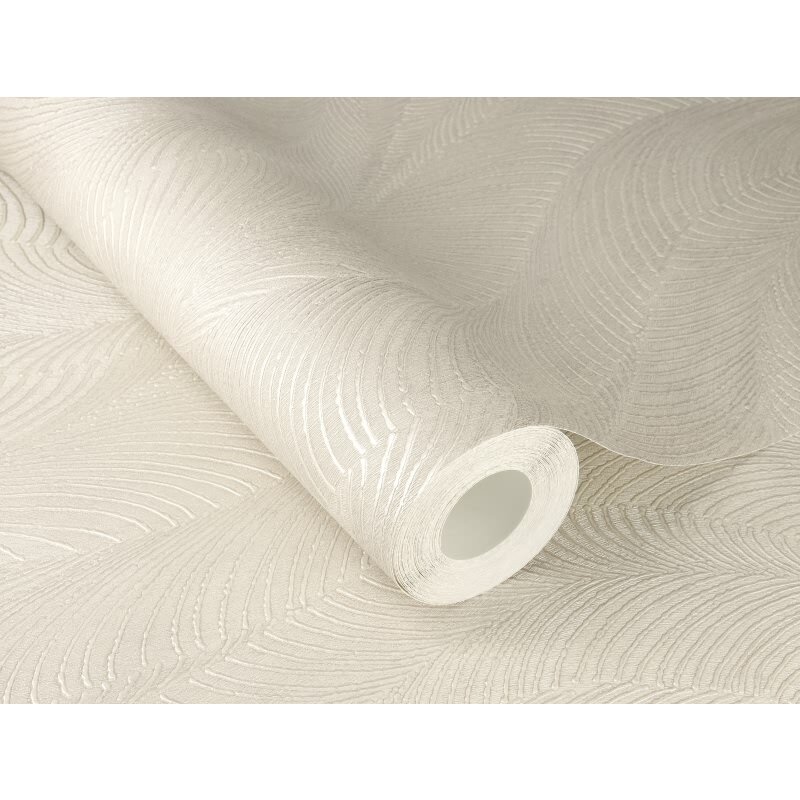 Vliestapete Grau Streifen, modernes Design Rasch Struktur Incanto (KG-176296)