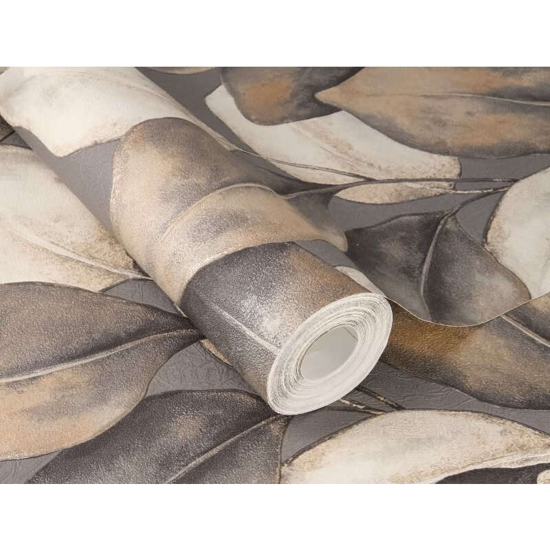 Vliestapete Gold Blätter-Zweige italienische Eleganz Rasch Incanto (KG-176299)