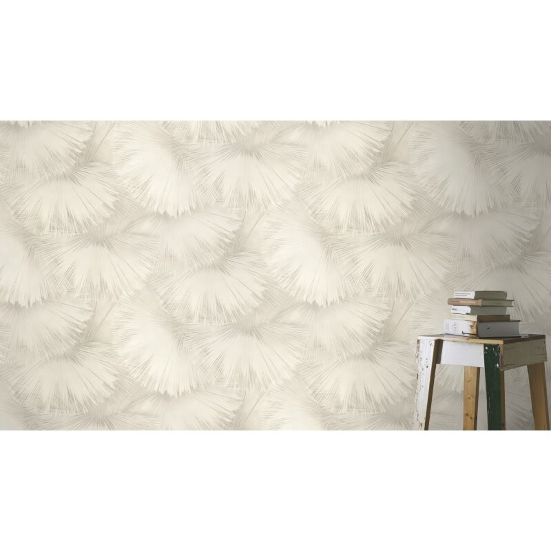 Vliestapete Beige Streifen, klassische Moderne Rasch Incanto (KG-176302)