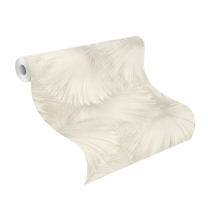 Vliestapete Beige Streifen, klassische Moderne Rasch Incanto (KG-176302)