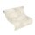 Vliestapete Beige Streifen, klassische Moderne Rasch Incanto (KG-176302)