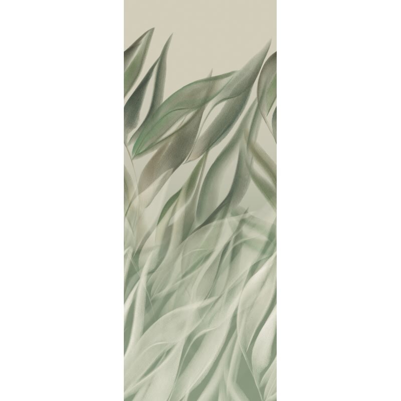 Vliestapete Grün Digitaldruck zeitgenössische Ästhetik Rasch Blätter Incanto (KG-176309)