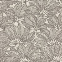 Vliestapete Beige Bl&auml;tter-Zweige zeitlose Dekoration...